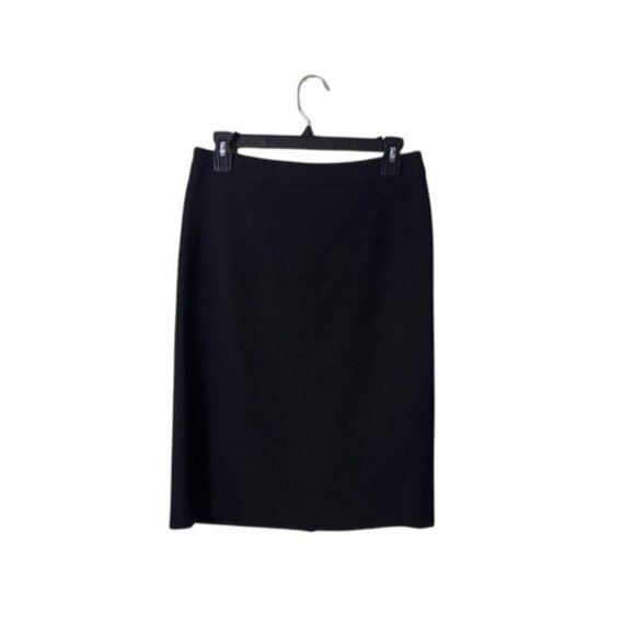 Max Mara Dresses & Skirts - MAX MARA Italian Made Black Wool Blend Pencil Skirt Size 42 Professional Career